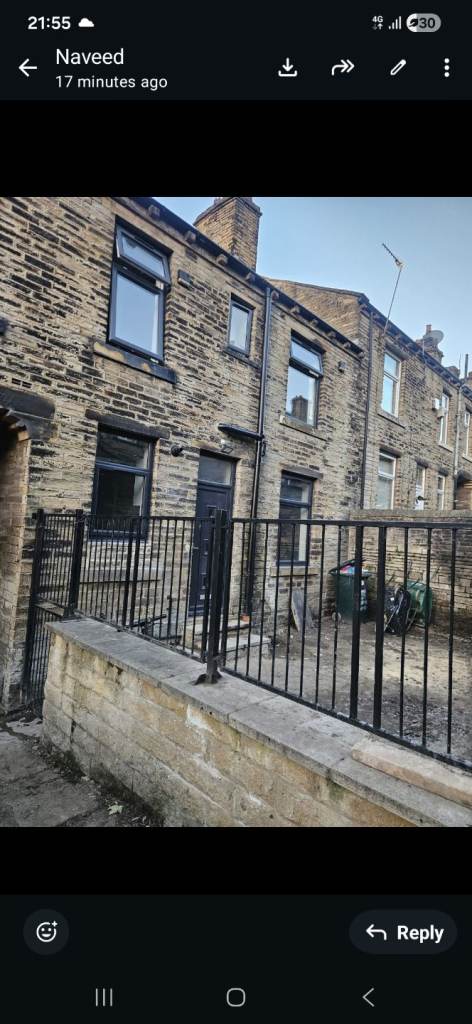 Back to back 2 bedroom fully refurbished