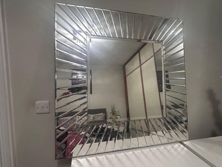 Large art deco mirror next