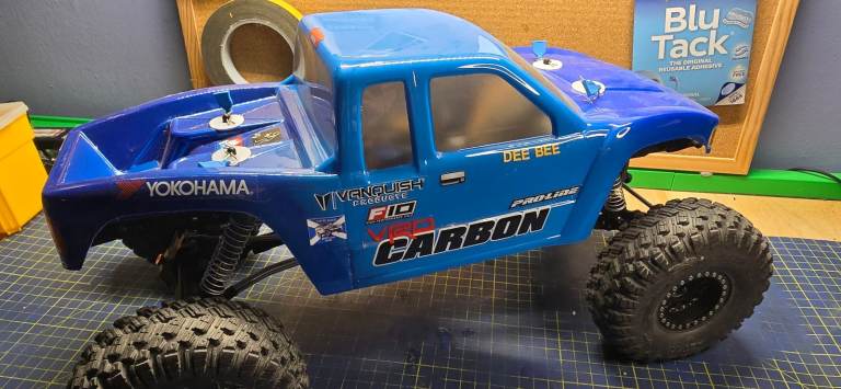 Rc crawler vanquish vrd carbon 