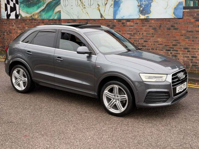 2015 Audi Q3 S Line Plus 2.0 TDi QUATTRO, AUTO, FSH, HUGE SPEC, PAN ROOF