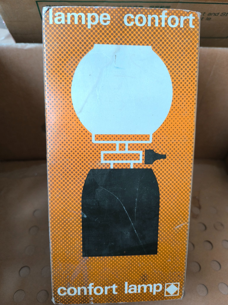 Vintage portable lamp