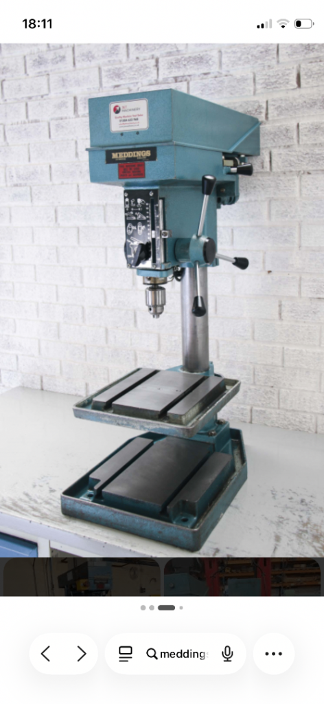 PROFESSIONAL MB5 BENCH PILLAR DRILL/PRESS