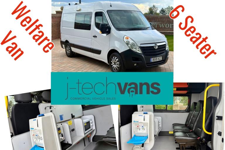 Vauxhall Movano / Renault Master L2 H2 Mwb Van ***Welfare Unit / Camper***