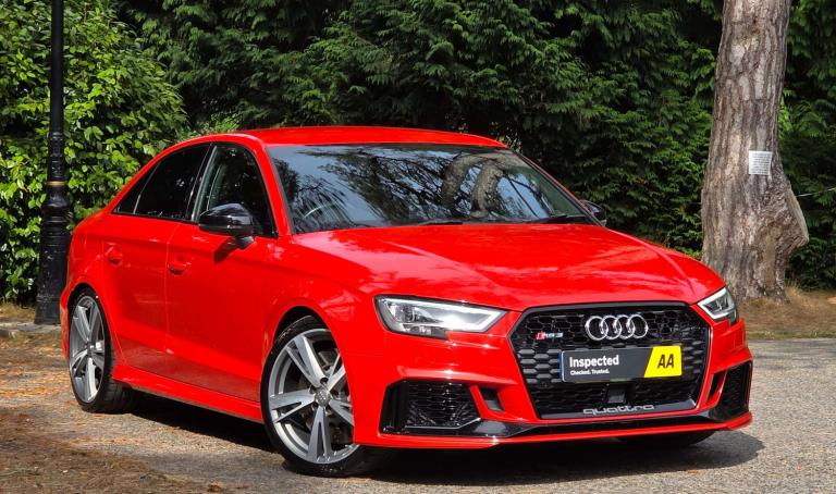 2018 Audi RS3 2.5 TFSI Saloon 4dr Petrol S Tronic quattro Euro 6 (s/s) (400 ps) Saloon Petrol Aut...