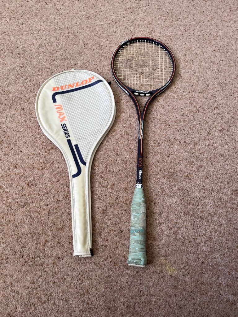 image for Dunlop power max squash racket