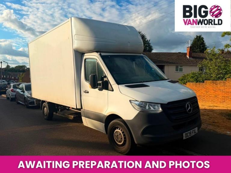 Mercedes-Benz Sprinter 314 CDI 143 L3 LWB 13FT4 LUTON / CURTAINSIDED RWD