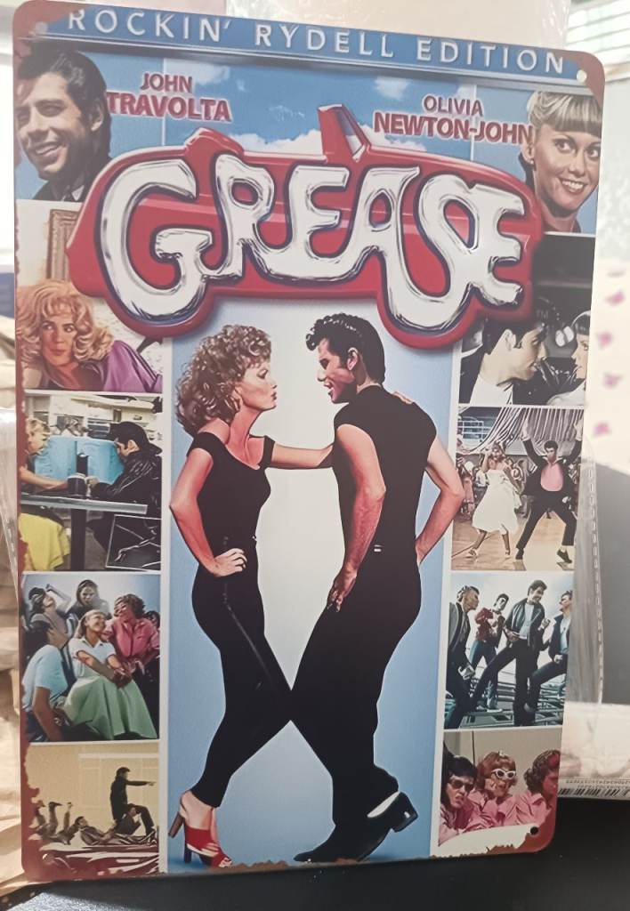 Grease Sign. 