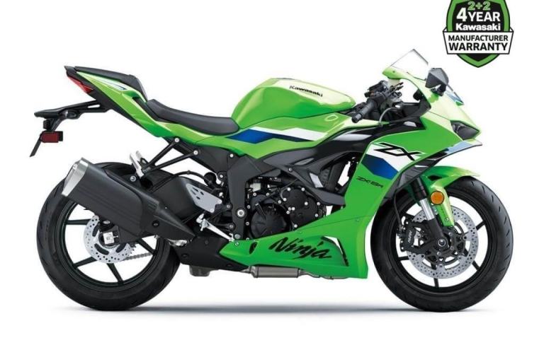 2026 Kawasaki Ninja ZX-6R 4 Year Kawasaki Warranty