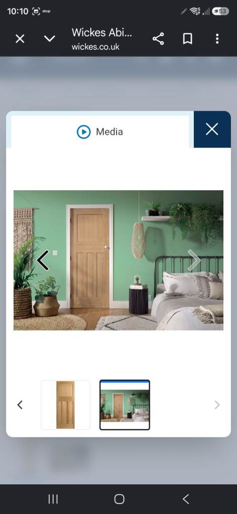 5 x oak doors 