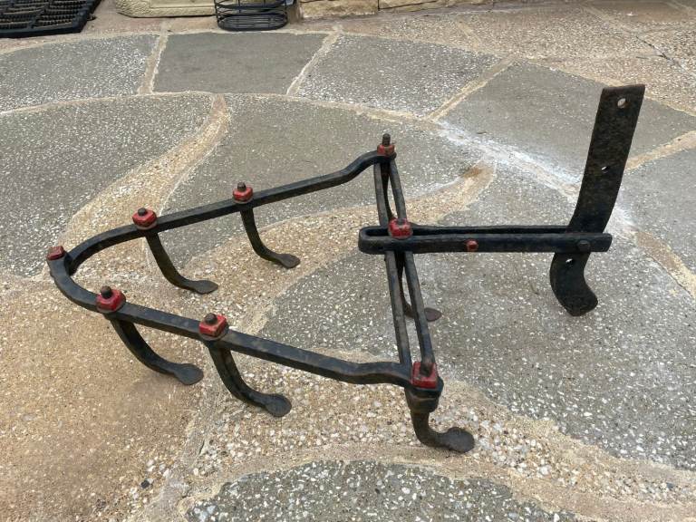 Antique Horse-Drawn 7 Tine V-Harrow. Excellent Condition. Fully Adjustable