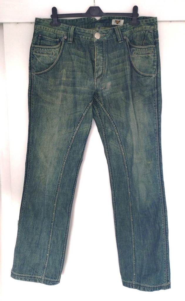 Antik Denim Vintage Jeans Wide Leg Boot Cut Men’s Size 38x35