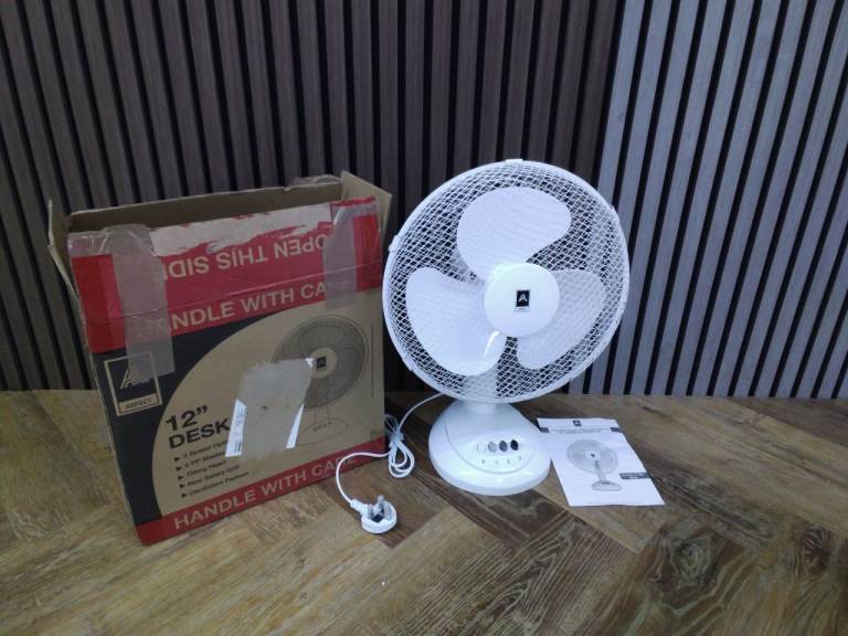 Aspect 12" desk fan