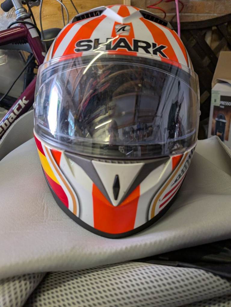 Shark crash helmet 