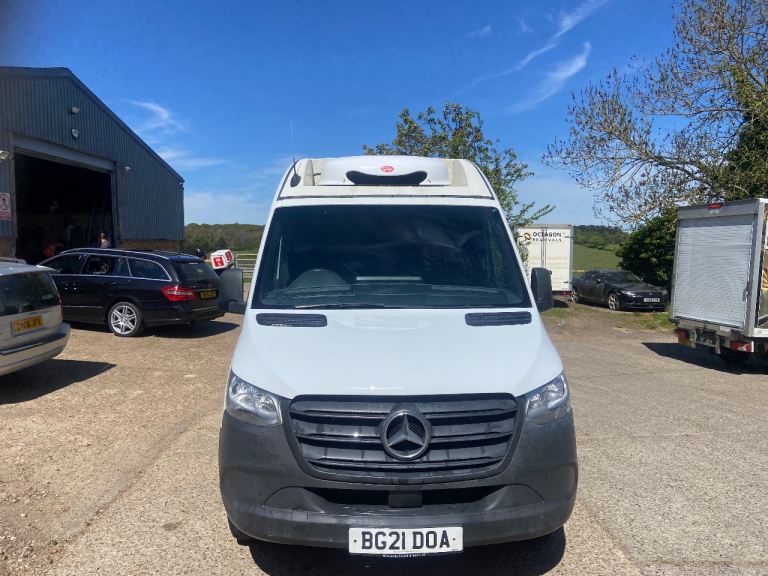 LWB MERCEDES SPRINTER FRIDGE FREEZER 2021. NEW MOT 1 OWNER S/HISTORY EURO 6