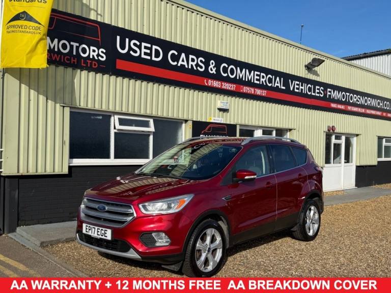 2017 17 FORD KUGA 1.5 TDCI TITANIUM SUV 5DR DIESEL MANUAL EURO 6 (S/S) (120 PS) 