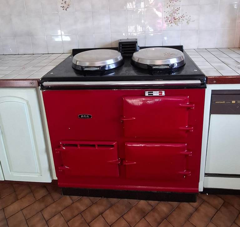 Aga oil fired cooker