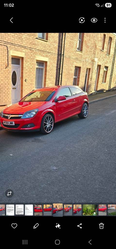 Vauxhall, ASTRA, Hatchback, 2009, Manual, 1598 (cc), 3 doors