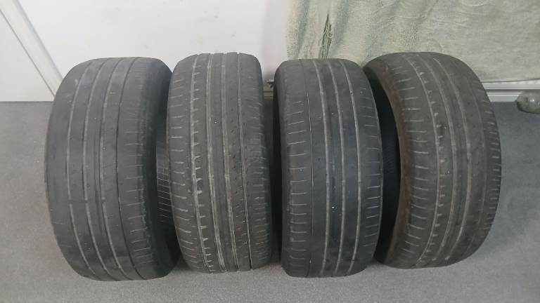 4x car tyres