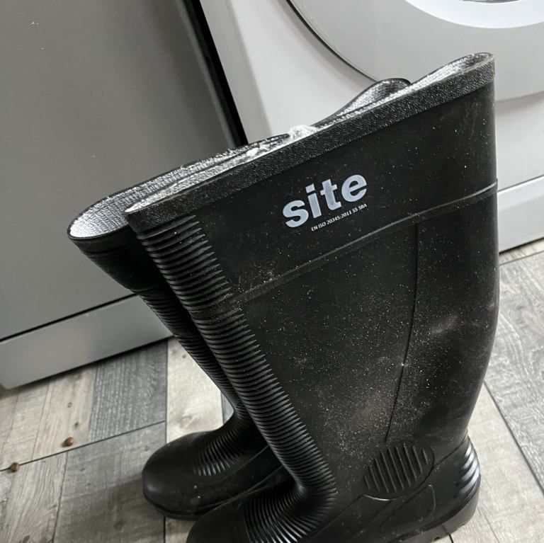 SITE trench work boots Sz7