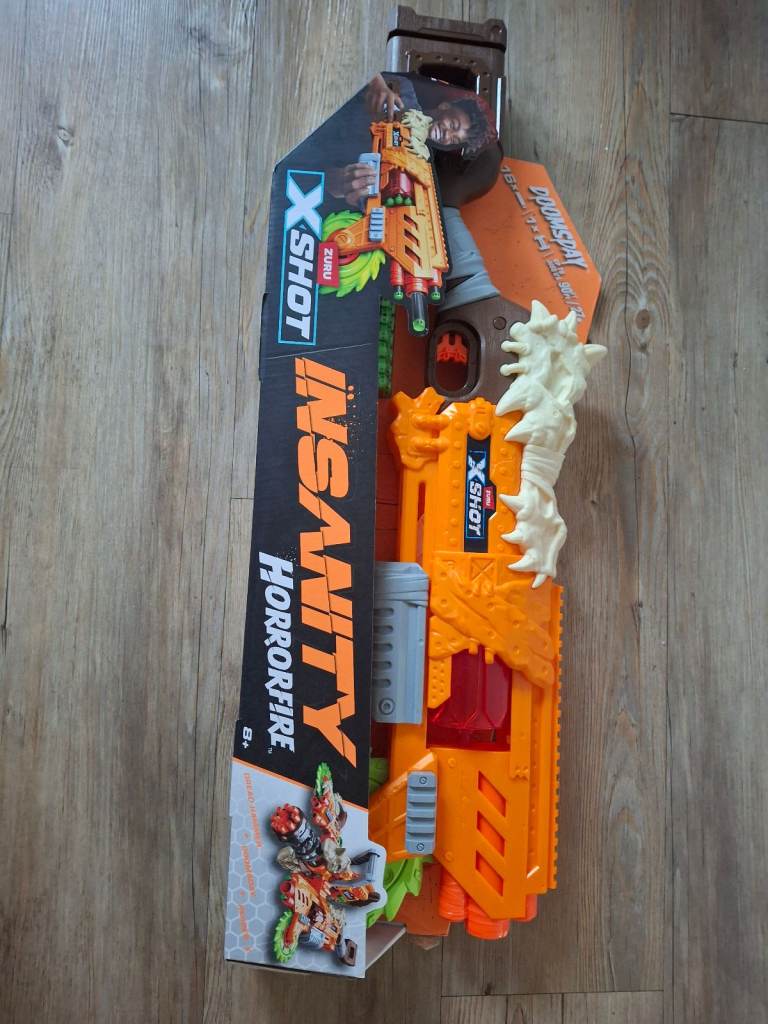 XSHOT Insanity HorrorFire Doomsday by Zuru (Brand New)
