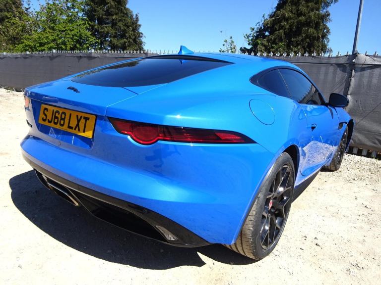 2018 68 REG JAGUAR F-TYPE I4 R-DYNAMIC AUTO DAMAGED REPAIRABLE SALVAGE