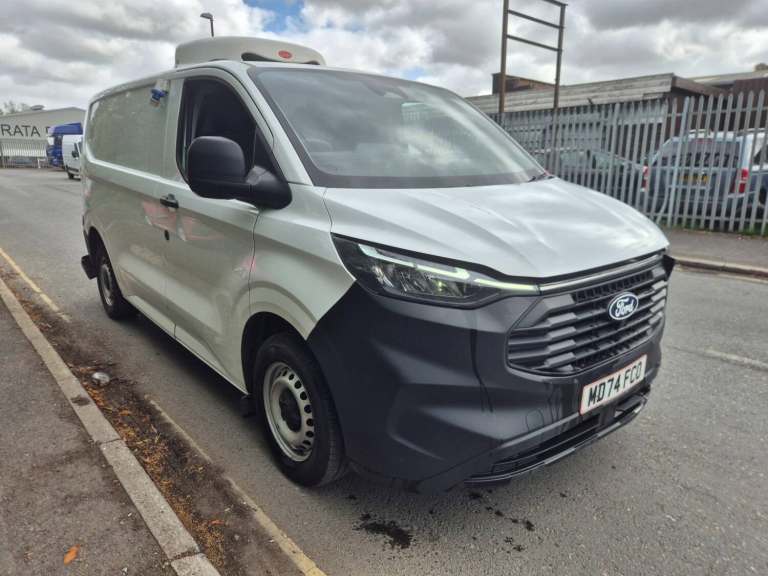 2025 74 FORD TRANSIT CUSTOM 2.0 EcoBlue 110 H1 Leader Fridge Damaged Salvage