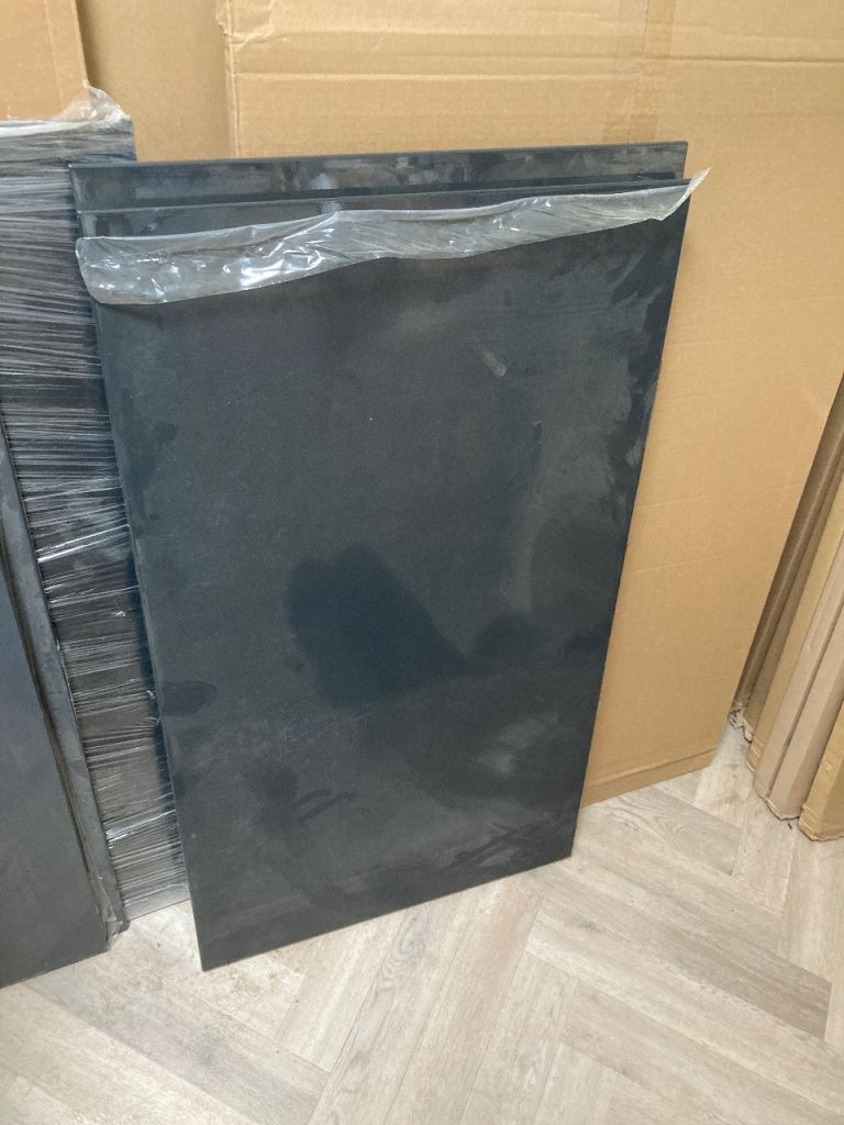 Welford high gloss graphite kitchen doors/draws