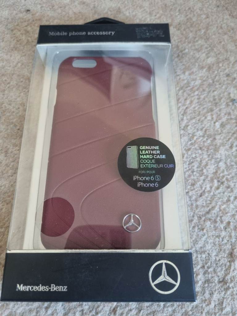 Mercedes-Benz Genuine Leather iPhone 6/6S Hard Case