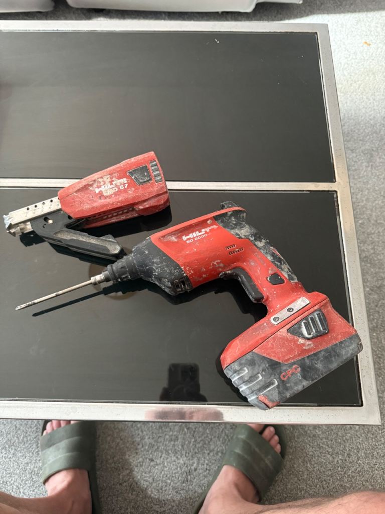 Hilti Cordless Screwdriver & Battery Charger - Fair Condition