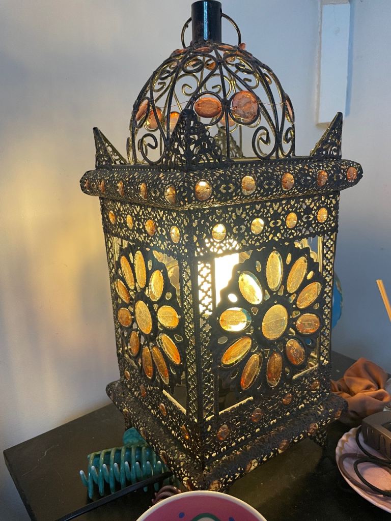 Lamps Moroccan style x 2