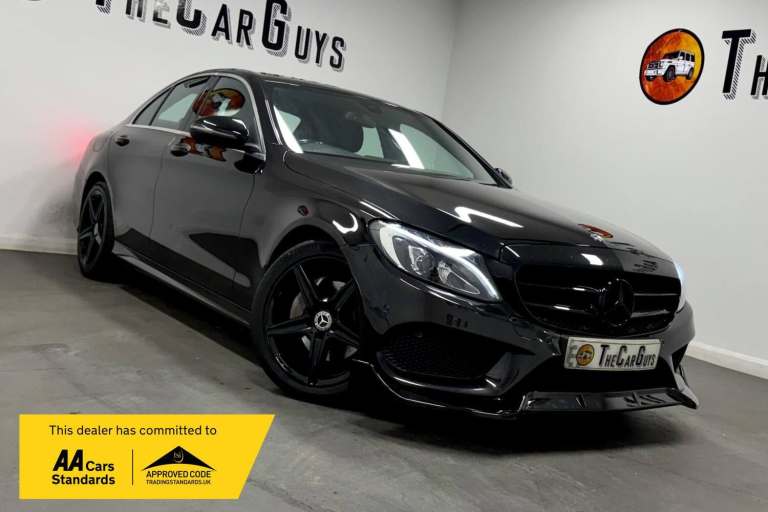 2017 Mercedes-Benz C Class 2.1 C220d AMG Line Saloon 4dr Diesel G-Tronic+ Euro 6 (s/s) (170 ps) S...