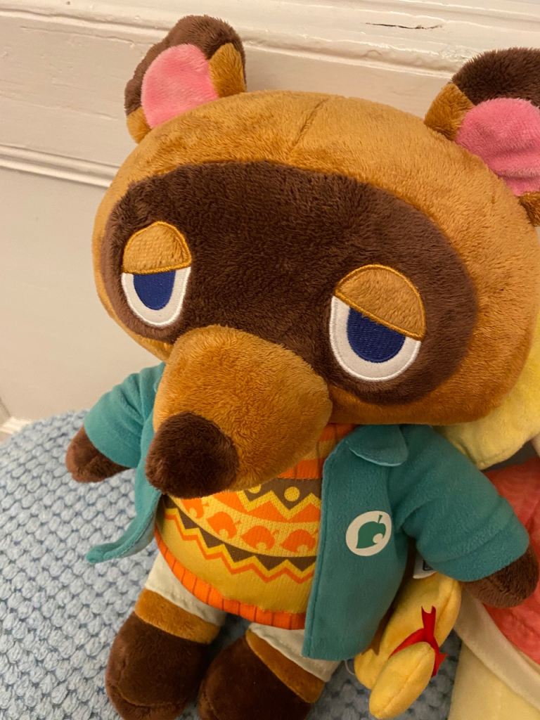 Build-A-Bear Animal Crossing Bundle ACNH Isabelle & Tom Nook Plush Toy