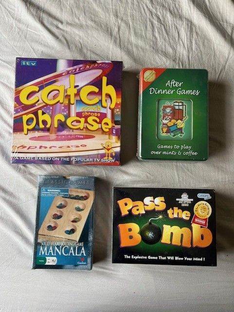 Board games. Brand new unopened. £5 Each. Will sell separately.