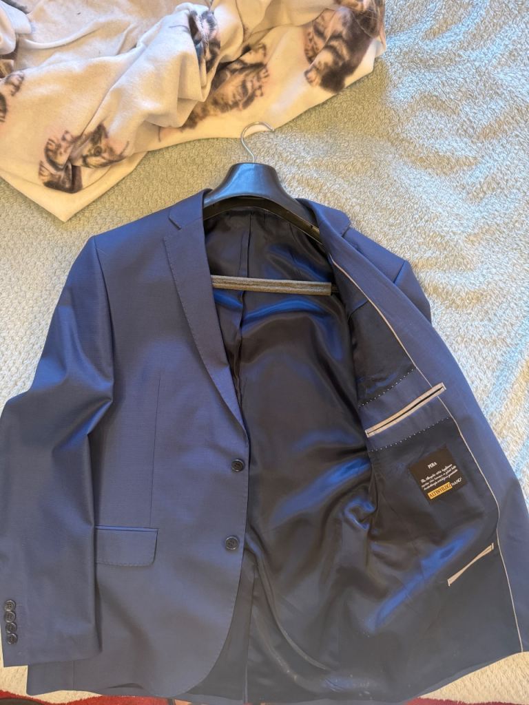 PERA ALTINYILDIZ NANO Men's Suit Jacket – Blue, As Good As New