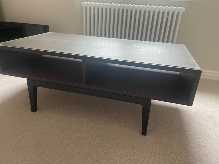Black coffee table