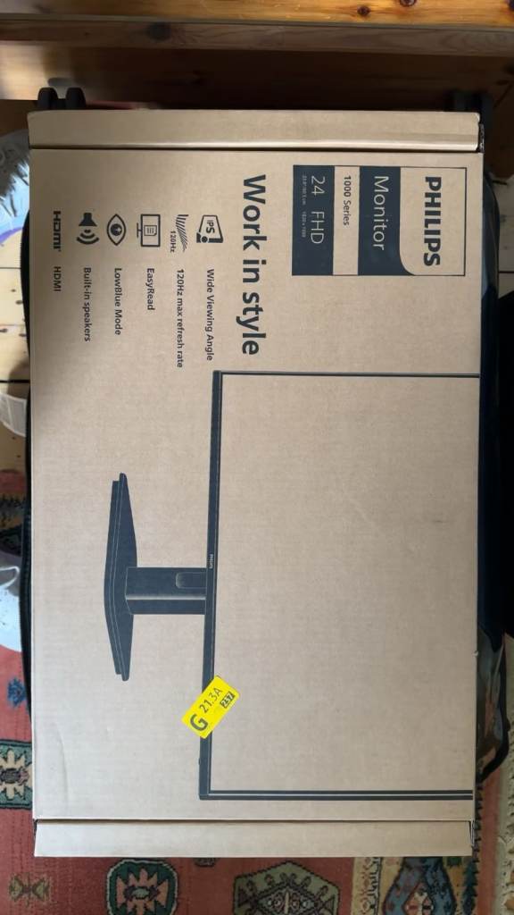 Philips 24” IPS 120Hz Full HD Monitor – Excellent Condition