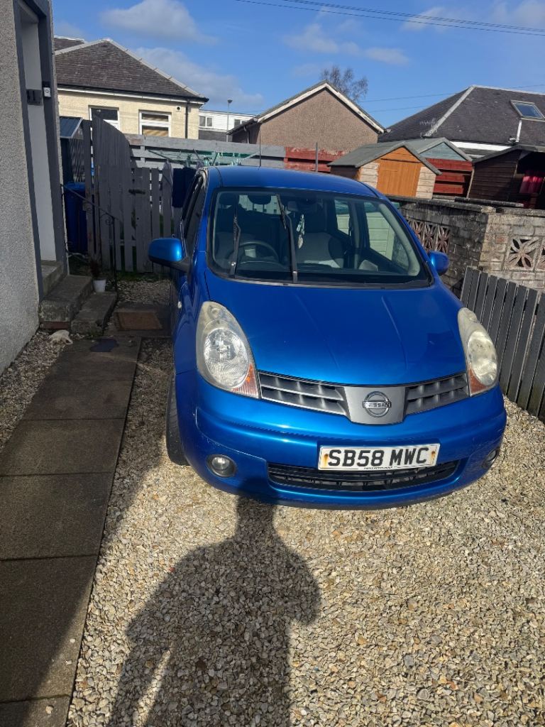 Nissan note 58 plate excellent condition 