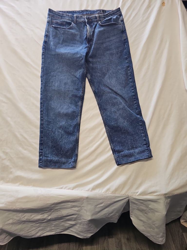 Tu Men's Blue Straight Leg Denim Jeans - Size 34S l29 SS190