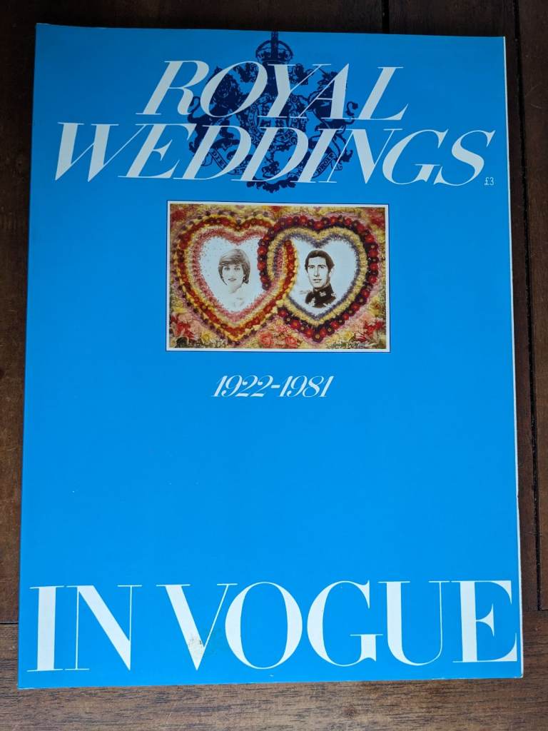 Royal Weddings in Vogue 1922-1981