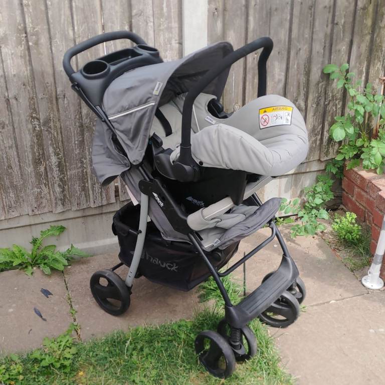 Hauck Shopper SLX Travel System with Car Seat and Rain Cover