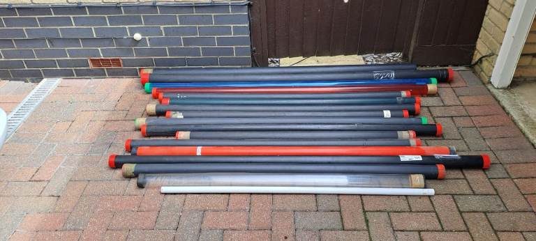 Fishing rod tubes
