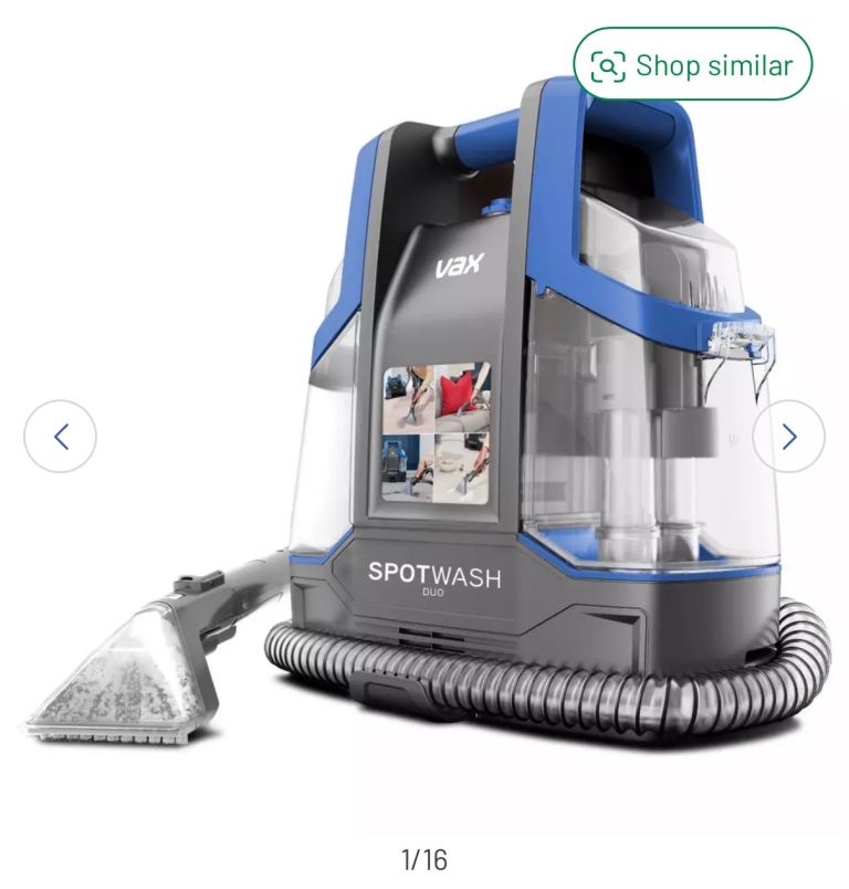 New Vax Carpet Duo Spot Cleaner