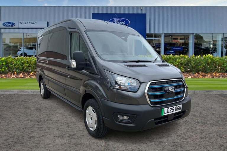 2025 Ford E-Transit 350 Trend AUTO L3 H2 MWB Medium Roof RWD 135KW Automatic Panel Van Electric A...