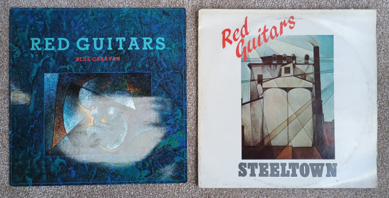 Red Guitars X2 LP's