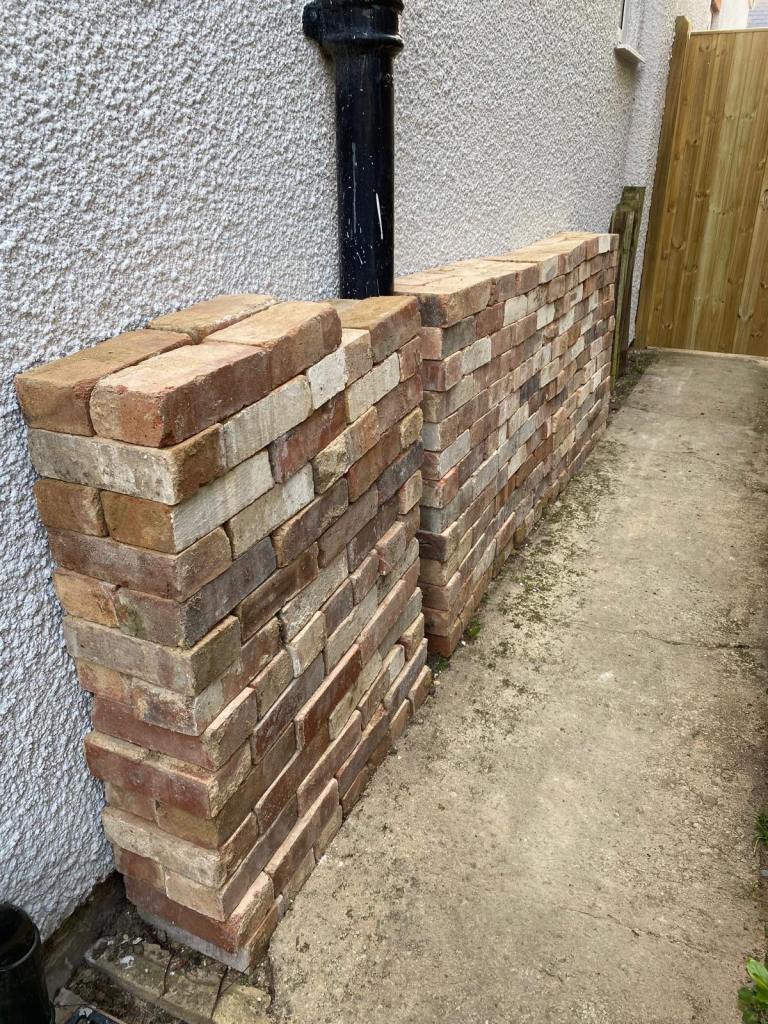 Reclaimed bricks