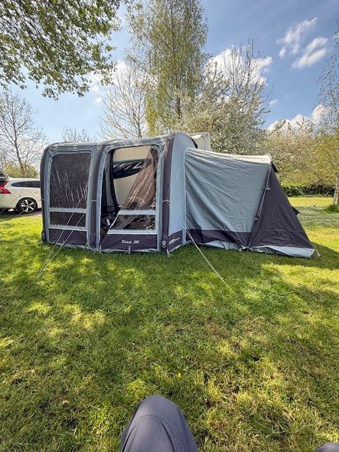 Outdoor Revolution ELISE 260 AIR Awning and POLED Tall Annex/Inner Tent.