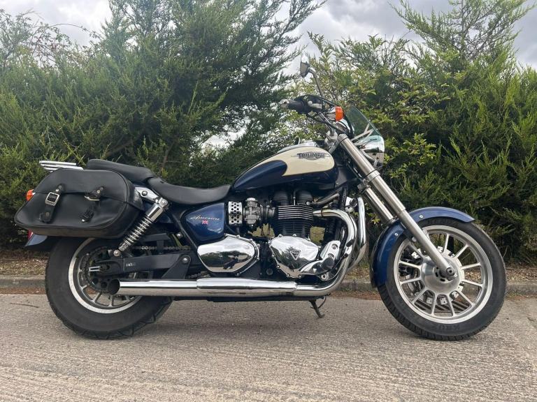 2010 10 TRIUMPH BONNEVILLE AMERICA 865 CUSTOM CRUISER NEW MOT