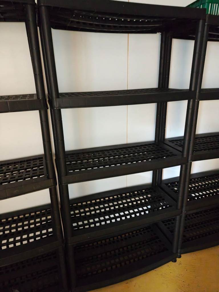 5 tier shelving garage