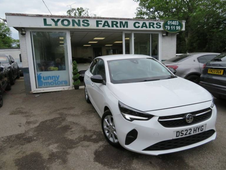 2022 22 VAUXHALL CORSA 1.2 SE EDITION HATCHBACK 5DR PETROL MANUAL EURO 6 (75 PS)