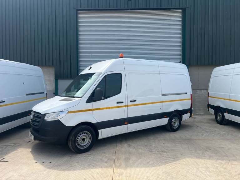 2021 Mercedes-Benz Sprinter 3.5t L2H2 Progressive Workshop Van-NO VAT**NO VAT  Mobile Workshop Di...